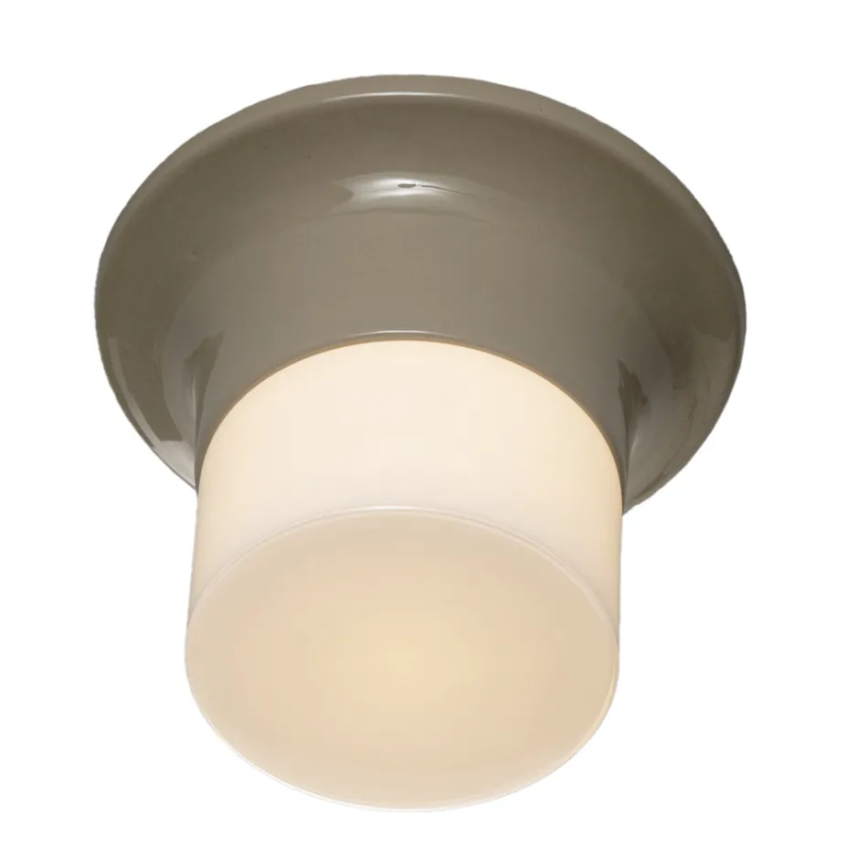 Plafoniera Artigianale da Esterno in Maiolica Made in Italy - Toscot Swinger Viadurini