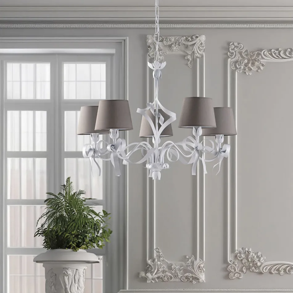 Plafoniera bianca LED per illuminare ambienti moderni e ordinati – Dalia Viadurini