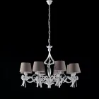 Plafoniera bianca LED per illuminare ambienti moderni e ordinati – Dalia Viadurini