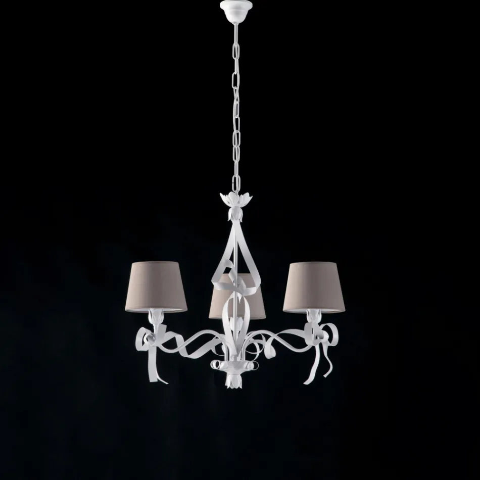 Plafoniera bianca LED per illuminare ambienti moderni e ordinati – Dalia Viadurini