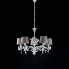 Plafoniera bianca LED per illuminare ambienti moderni e ordinati – Dalia Viadurini