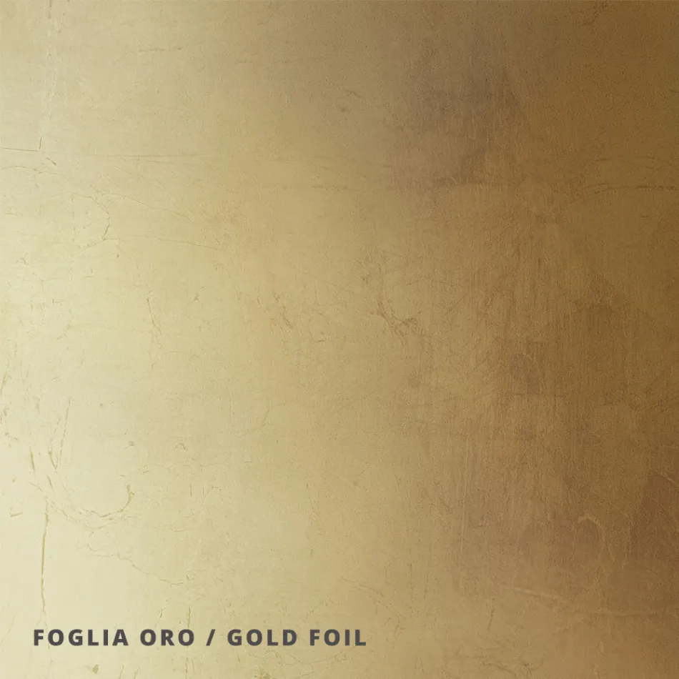 Plafoniera con Lastra di Vetro Piano con Abbassamenti Made in Italy - Kora Viadurini