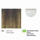 Plafoniera da giardino in alluminio pressofuso made in Italy, Anusca Viadurini