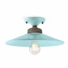 Plafoniera da soffitto di design in ceramica e ottone Cecilia Viadurini