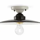 Plafoniera da soffitto di design in ceramica lucida Jane Ferroluce Viadurini