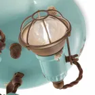 Plafoniera di design a tre faretti stile industriale Allison Ferroluce Viadurini