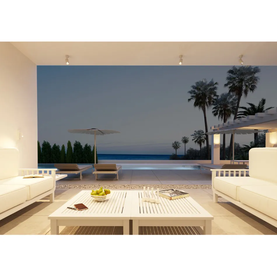 Plafoniera Faretto Orientabile in Alluminio Bianco o Nero 4 Pezzi - Lazzaro Viadurini