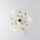 Plafoniera in Ferro Laccato Avorio Decape Made in Italy per Arredare L’interno - Marrakech Viadurini