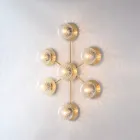 Plafoniera in Ferro Made in Italy per Arredare L’interno - Como Viadurini