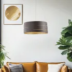 Plafoniera in metallo e vetro per una luce diffusa e armoniosa – Melograno Viadurini