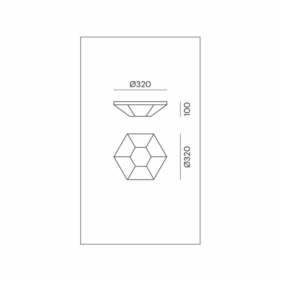 Plafoniera in Vetro e Ottone Brunito Vintage 2 Misure - Rilegato by Il Fanale Viadurini