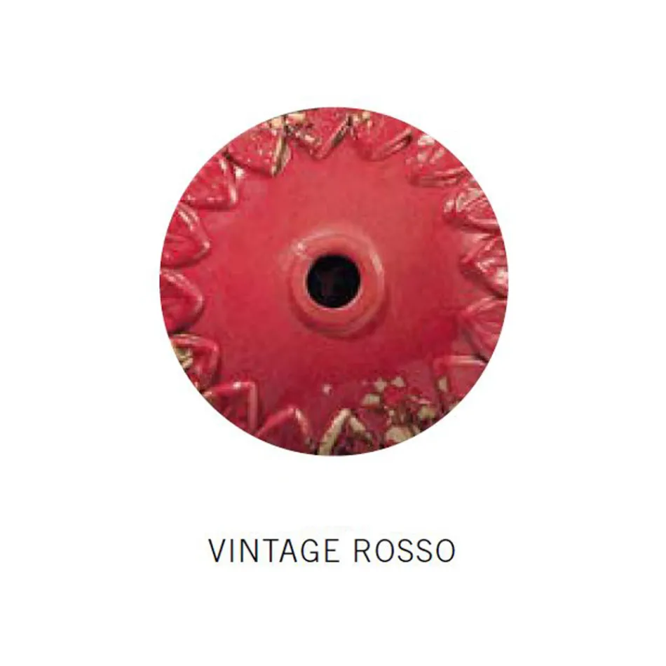 Plafoniera Industriale 3 Faretti in Ferro e Ceramica Artigianale - Loft Viadurini