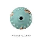 Plafoniera Industriale 3 Faretti in Ferro e Ceramica Artigianale - Loft Viadurini