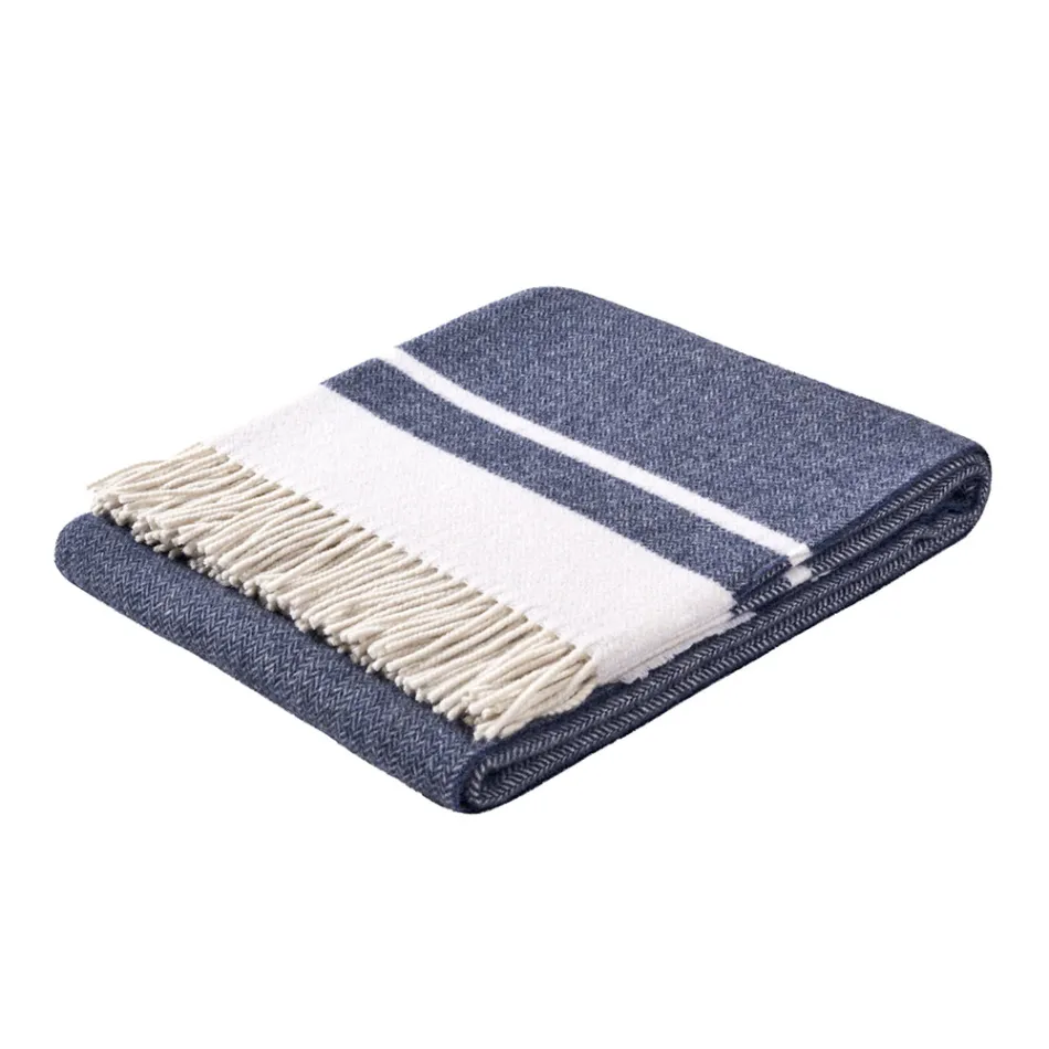 Plaid in Misto Lana Ultra-Morbido e Soffice Made in Italy - Caldoso Viadurini