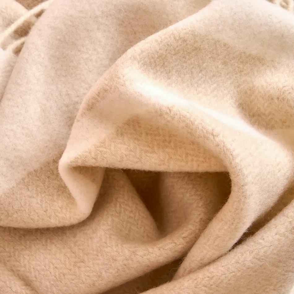 Plaid in Misto Lana Ultra-Morbido e Soffice Made in Italy - Caldoso Viadurini