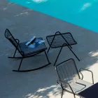 Poggiapiedi da Giardino con Struttura in Acciaio Zincato Made in Italy - Elvia  Viadurini