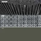 Poltrona a Dondolo da Esterno in Legno Massello e Tessuto – Smart by Varaschin Viadurini