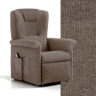 Poltrona Alzapersona con 2 Motori e Funzioni Lift/Relax/Bed Made in Italy - Giorgia Viadurini