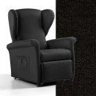 Poltrona Alzapersona con Funzioni Lift, Relax e Bed Made in Italy - Talita Viadurini