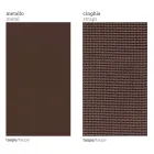 Poltrona Angolare Destra da Esterno in Alluminio e Cinghie Made in Italy - Juliediv Viadurini