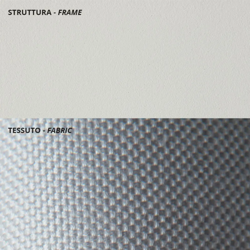 Poltrona Bassa da Giardino in Acciaio Zincato con Braccioli Made in Italy - Selvaggia Viadurini