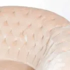 Poltrona classica in ecopelliccia lavorata capitonnè Balma Viadurini