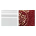 Poltrona con Braccioli e Struttura in Legno Laccato Bianco Made in Italy - Gatto Viadurini