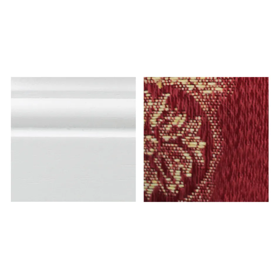 Poltrona con Braccioli e Struttura in Legno Laccato Bianco Made in Italy - Gatto Viadurini