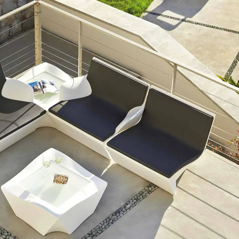 Poltrona con braccioli Slide Kami San design moderno fatta in Italia Viadurini