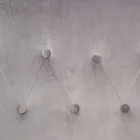 Poltrona con Struttura Regolabile in Acciaio Cromato e Velluto - Giulia Viadurini