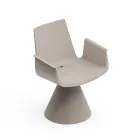 Poltrona da Esterno con Braccioli in Polietilene - Pool Viadurini