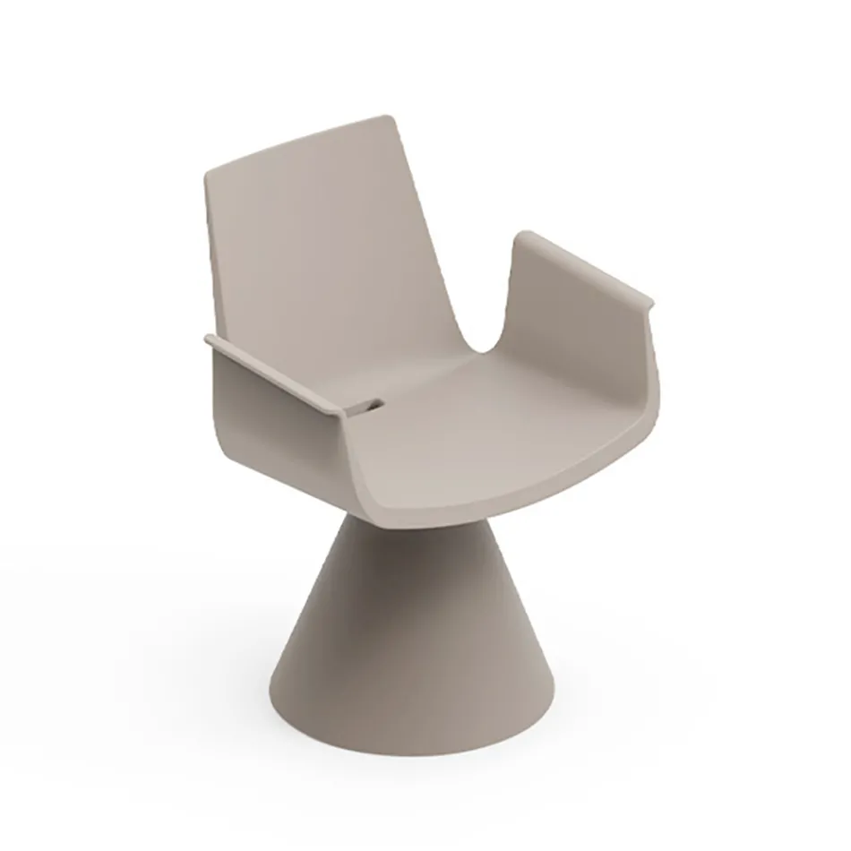 Poltrona da Esterno con Braccioli in Polietilene - Pool Viadurini