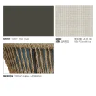 Poltrona da Esterno con Seduta Intrecciata e Cuscini - Cricket by Varaschin Viadurini