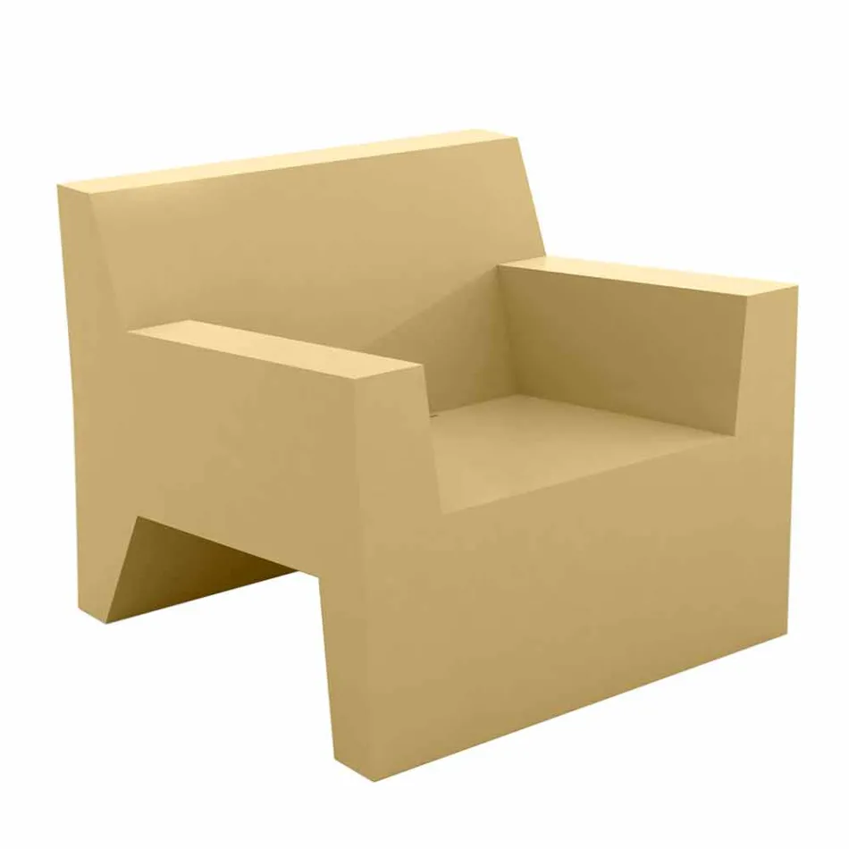 Poltrona da esterno di design Jut by Vondom, in resina di polietilene Viadurini