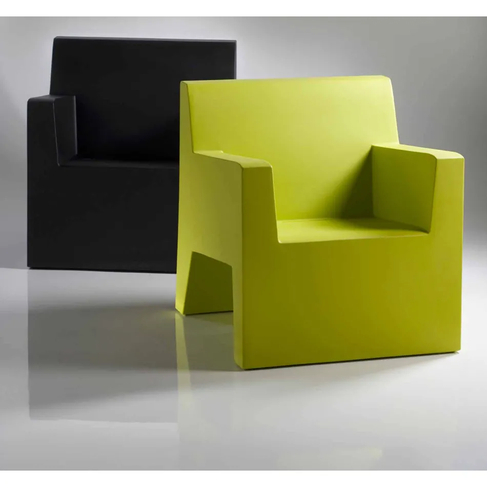 Poltrona da esterno di design Jut by Vondom, in resina di polietilene Viadurini