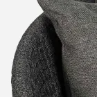 Poltrona da Esterno in Intreccio di Corda e Legno di Teak, Homemotion - Callum Viadurini