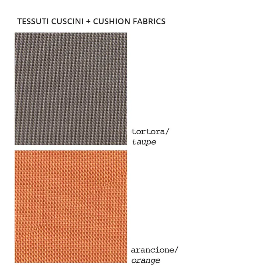 Poltrona da Esterno in Polietilene con Cuscino Made in Italy - Chiabotto Viadurini