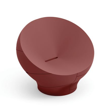 Poltrona da Esterno in Polietilene Disponibile in Diversi Colori - Salvietta Viadurini