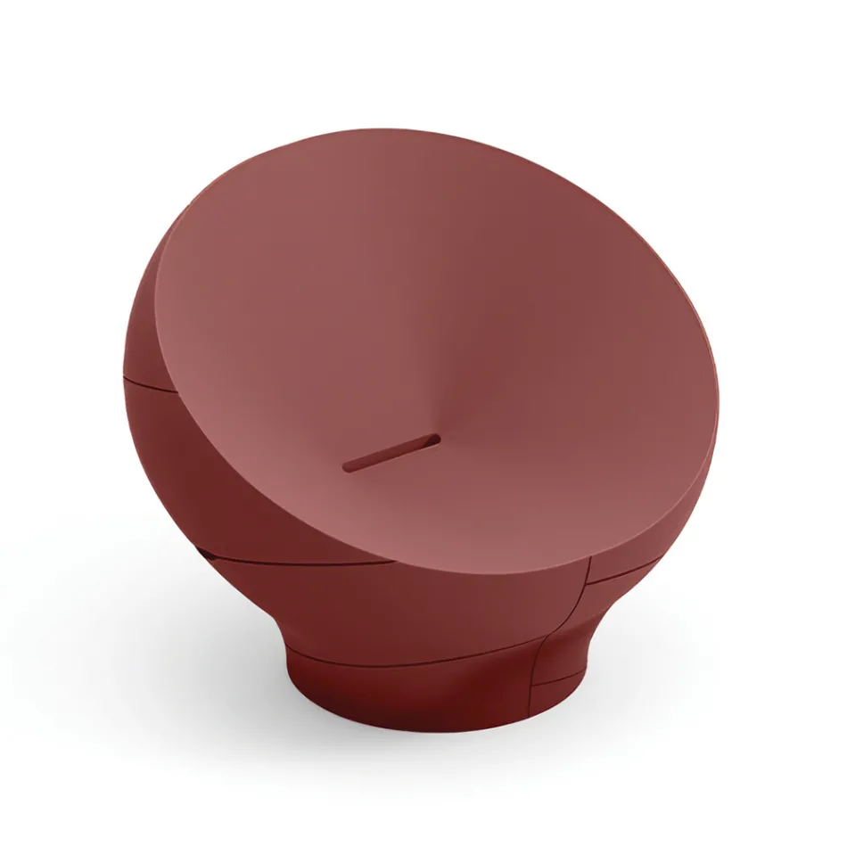 Poltrona da Esterno in Polietilene Disponibile in Diversi Colori - Salvietta Viadurini