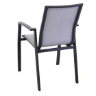 Poltrona da Esterno Realizzata in Alluminio e Textilene - Mappa Viadurini