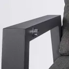 Poltrona da Esterno Reclinabile in Tessuto e Alluminio, 2 Pezzi - Nathy Viadurini