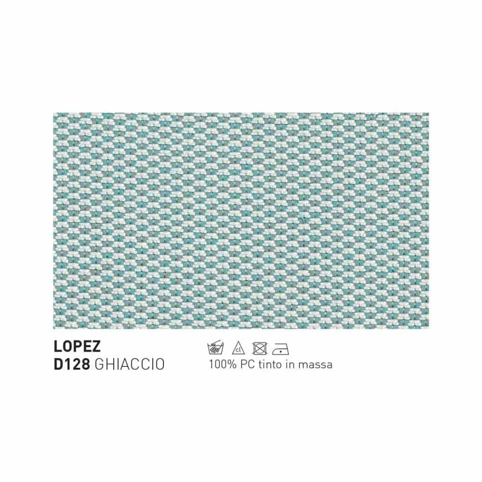 Poltrona da esterno Varaschin Summer Set di design in acciaio bianco Viadurini