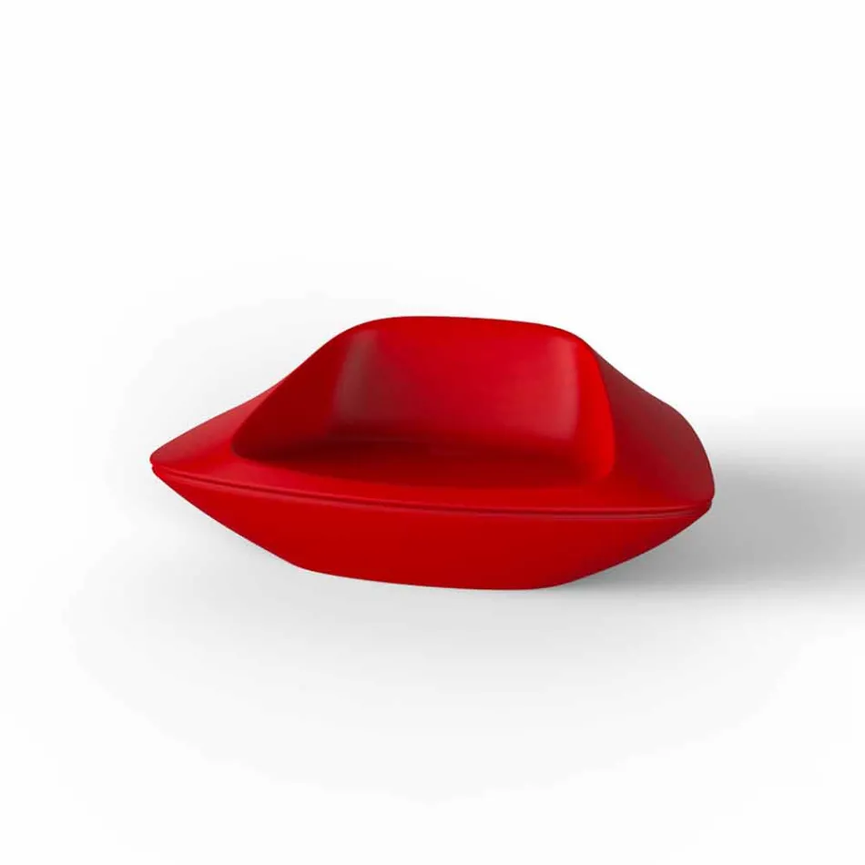 Poltrona da giardino design moderno in polietilene Ufo by Vondom Viadurini