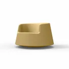 Poltrona da giardino design moderno Roulette Vondom in polietilene Viadurini