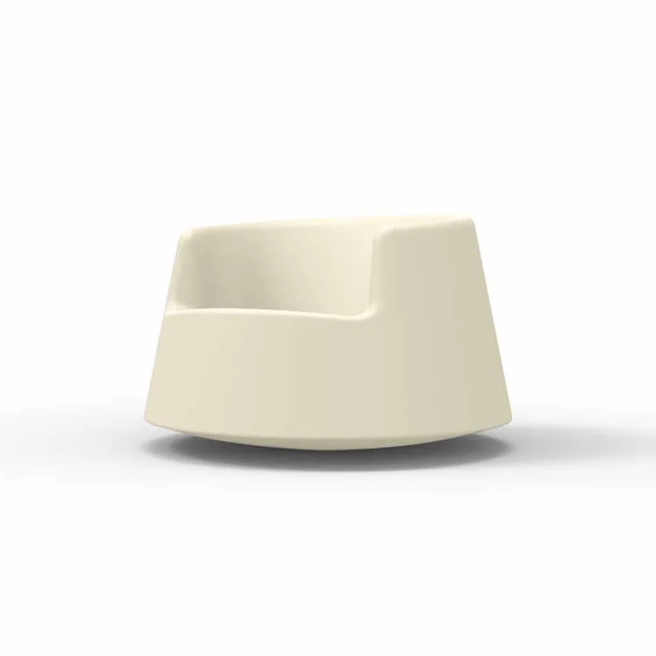 Poltrona da giardino design moderno Roulette Vondom in polietilene Viadurini