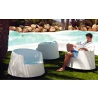 Poltrona da giardino design moderno Roulette Vondom in polietilene Viadurini