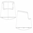 Poltrona da giardino design moderno Roulette Vondom in polietilene Viadurini