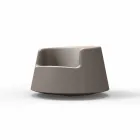 Poltrona da giardino design moderno Roulette Vondom in polietilene Viadurini