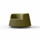 Poltrona da giardino design moderno Roulette Vondom in polietilene Viadurini