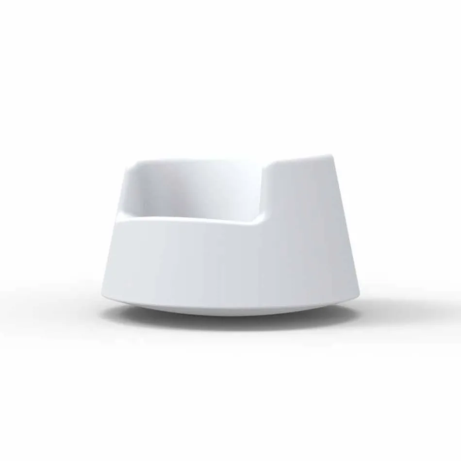 Poltrona da giardino design moderno Roulette Vondom in polietilene Viadurini